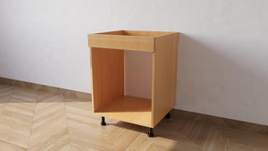 Mobile Base forno il legno L 60 x H 72 x P 55,5 cm in kit colore Faggio