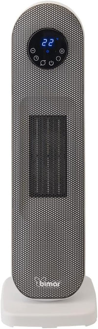 Bimar Termoventilatore Wi-Fi Colonna AMA10 Ceramica Controllo Vocale Timer 12h Basso Consumo