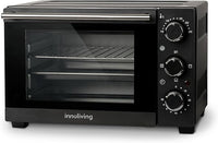 Innoliving Forno Elettrico 15 Litri INN-797, Potenza 1200W, Timer 60 Minuti, Temperatura Regolabile fino a 230°C, Cottura Ventilata, Compatto e Versatile, Perfetto per Casa e Ufficio
