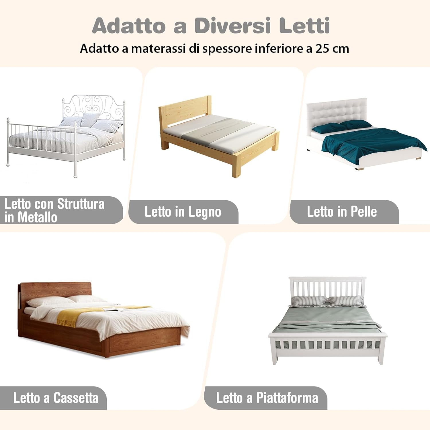 Sponda Letto per Bambini 105/120/150 cm, Barriera di Sicurezza per Neonati, Barriera Letto Pieghevole e Portatile, con Cinghia di Sicurezza (Grigio, 105 x 38 x 43 cm)