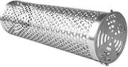 Grill con ruote, gabbia portatile per griglia con forchette, accessori per grigliare all'aperto