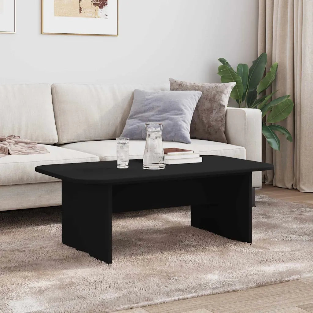 Tavolino da salotto Nero 93 x 53 x 33 cm Legno multistrato