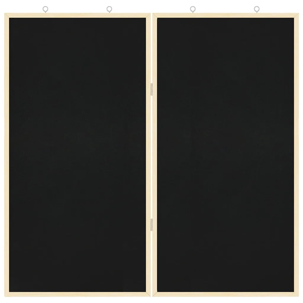 Bacheca degli Annunci Nero 80 x 80 x 1.4 cm CFW5179244