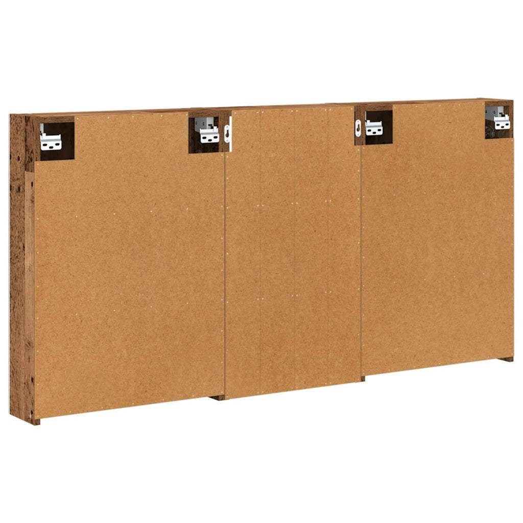 Set di Armadi da Bagno 3 pz 140 x 14,5 x 70 cm 3403782