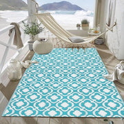 Tappeti per esterno 120 x 180 cm - Resistente all'acqua e al sole - Omkeerabili - UV-resistenti - Reciclabili - Tappeti per terrazza e tenda da campeggio