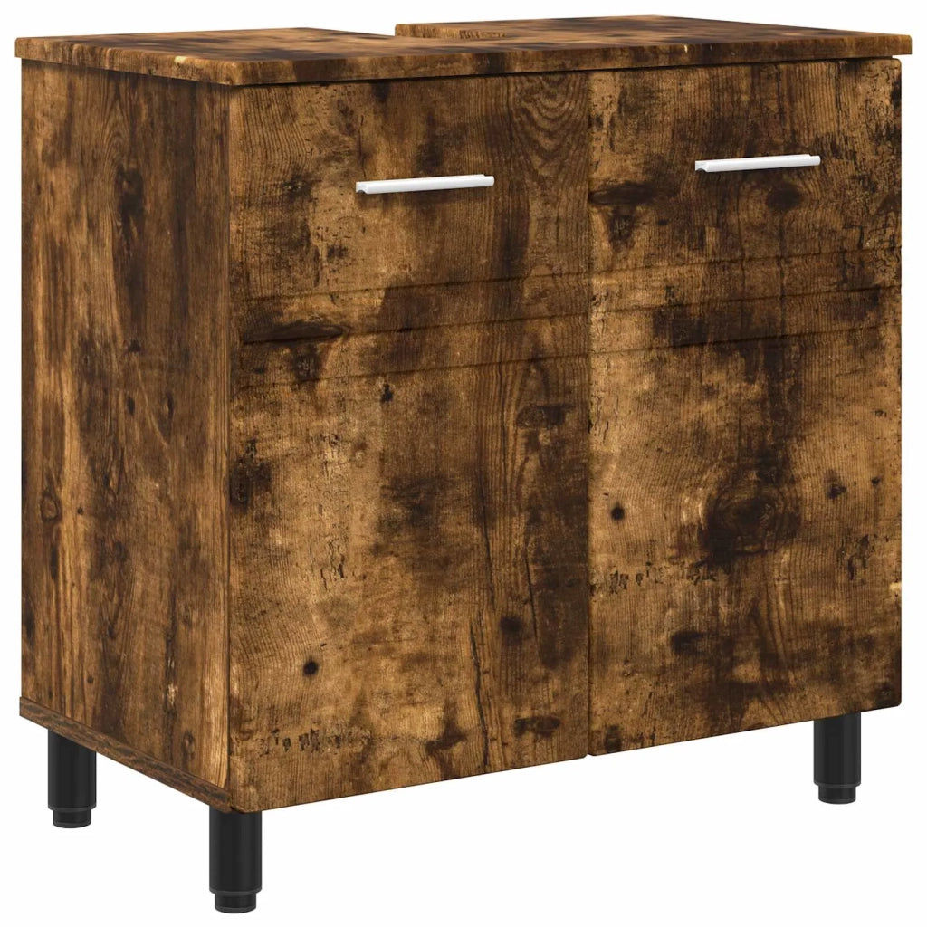 Mobiletto da bagno Rovere Fumo 60 x 35 x 60 cm 889410