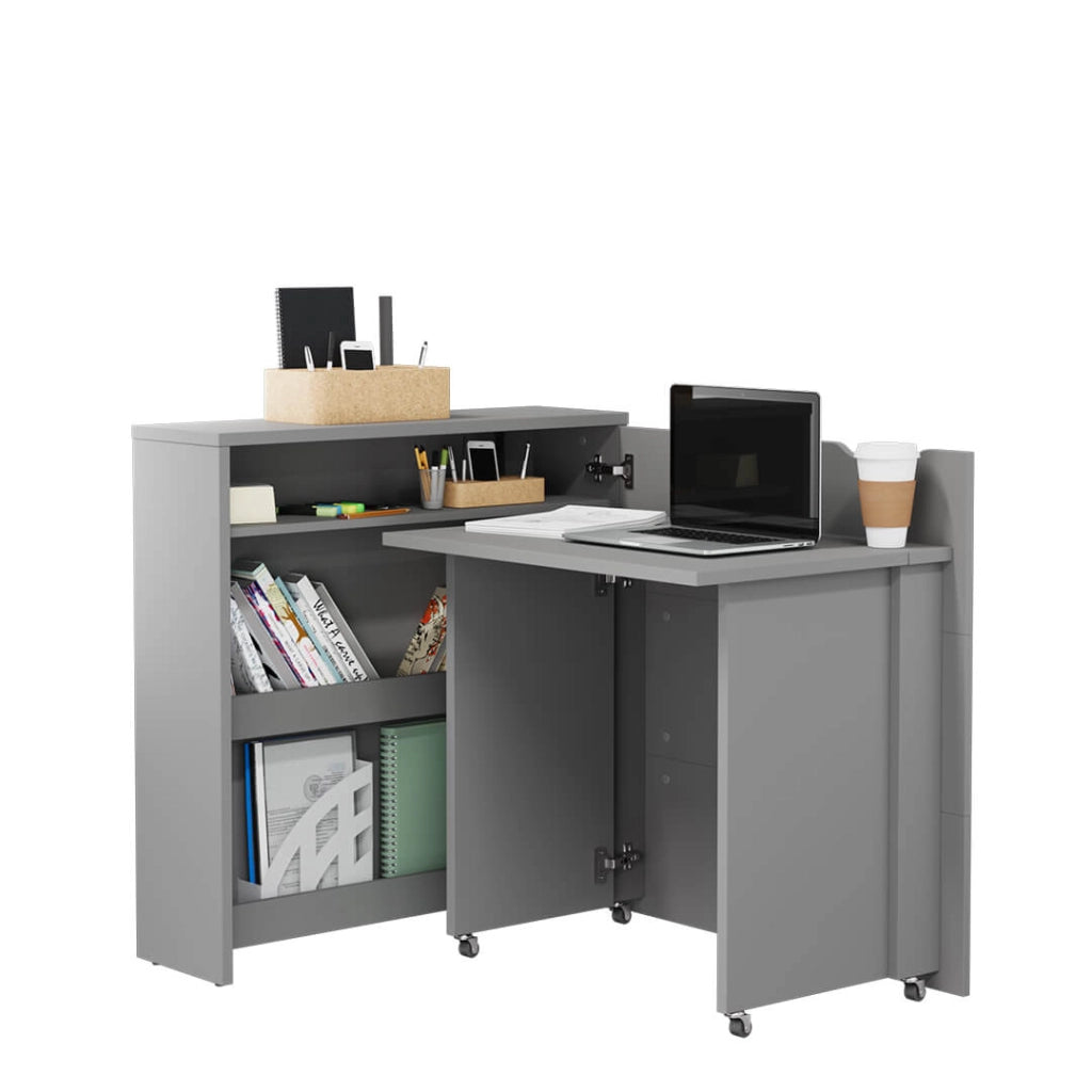 SCRIVANIA WORK CONCEPT SLIM CW 02P GRIGIO DESTRO