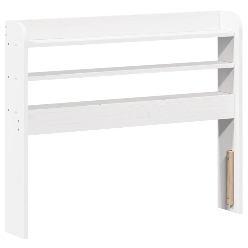 vidaXL Letto senza Materasso Bianco 90x190 cm in Legno Massello Pino