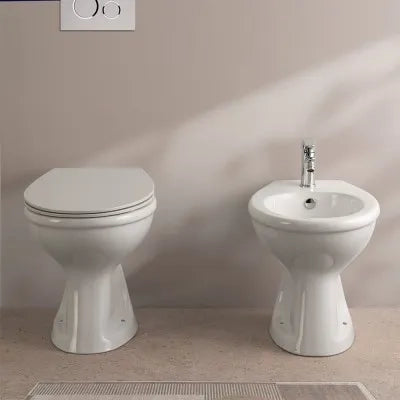 Copriwc originale soft-close per vaso linea Zeta in termoindurente