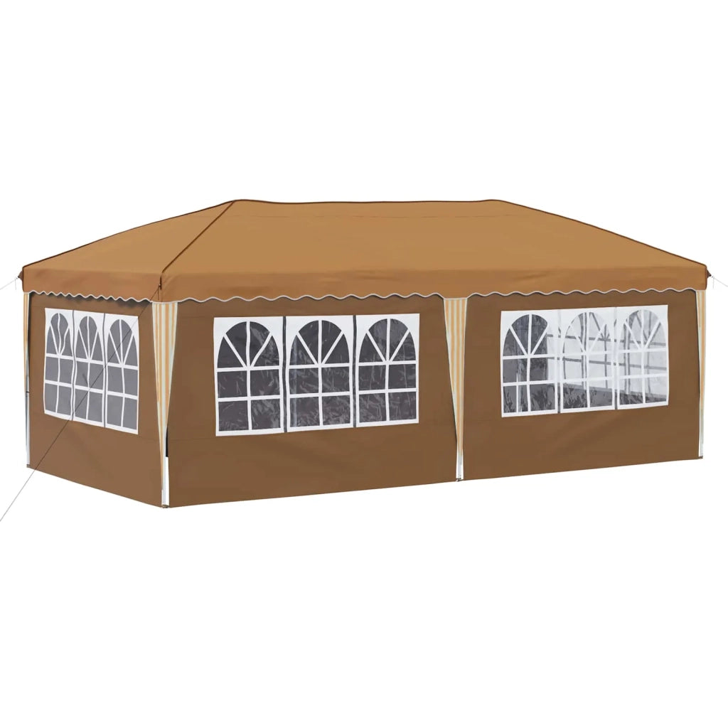 Tenda per feste a pop-up 575 x 288 x 245 cm Beige 42019804