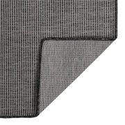 Tappeto da Esterni a Tessitura Piatta 100x200 cm Grigio 340773