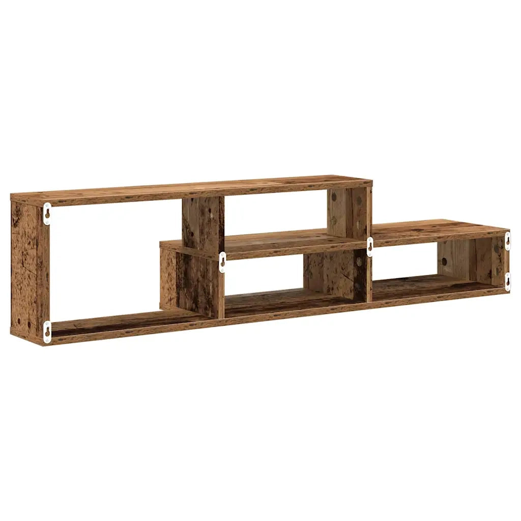 SupportoperTVaparete 120x25x28,5cm Legno multistrato 889899
