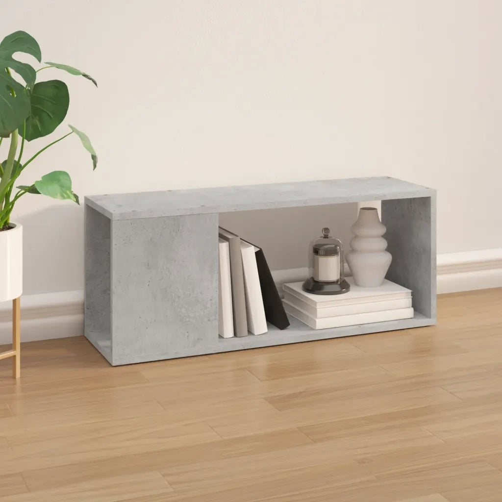 Mobile TV-Credenza TV-Console TV Grigio Cemento 80x24x32 cm in Truciolato