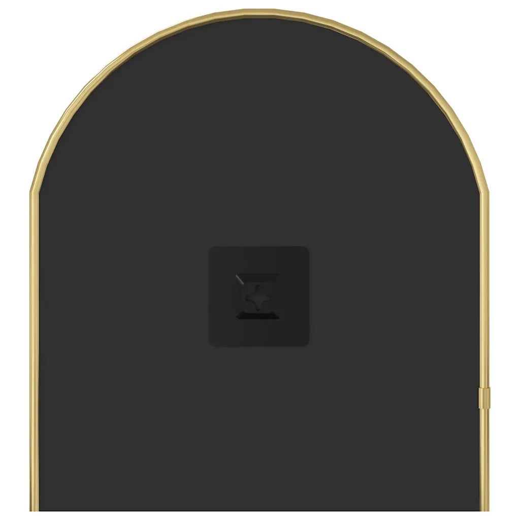 Specchio da Parete Dorato 70x30 cm Ovale