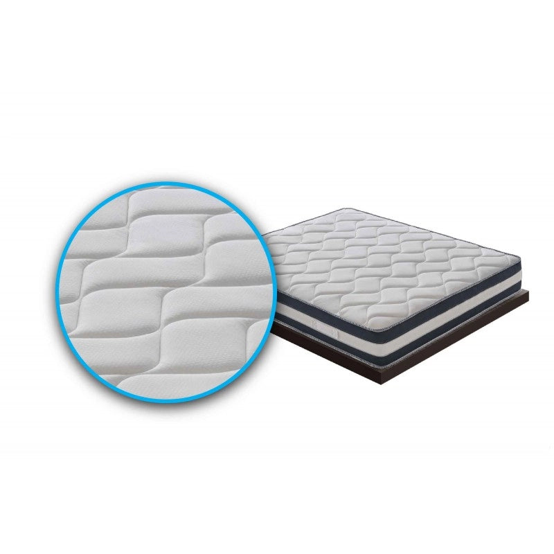 Materasso “Erik” non sfoderabile in memory foam e gel rinfrescante - 120x200