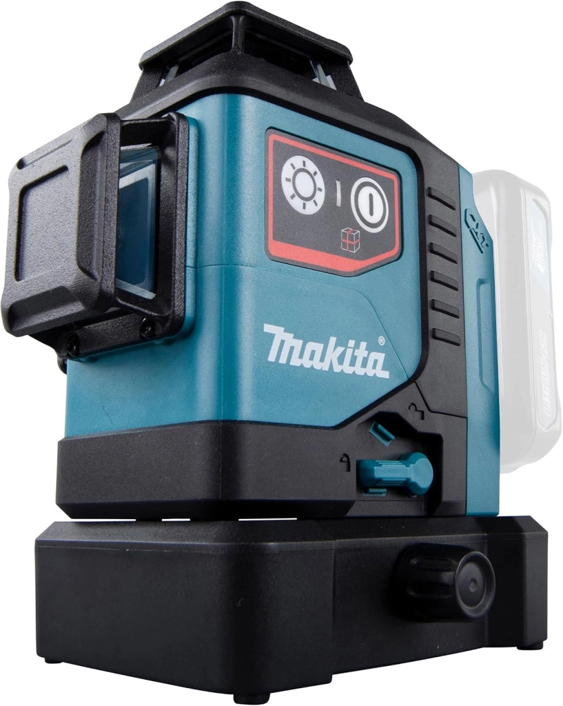 Makita SK700D 12V max CXT Lithium-Ion Cordless Self-Leveling 360° 3-Plane Red Laser, Class II, 635 nm, 2 mW, Tool Only