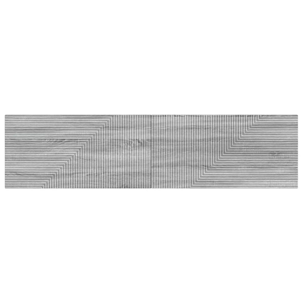 Testiera da Muro HAARLEM Sonoma grigio Legno ingegnerizzato 896931