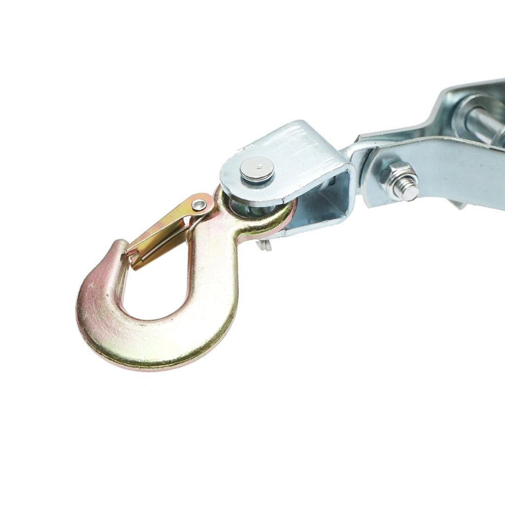 Verricello manuale da 2000 kg con cavo d'acciaio da 4,5 mm x 2,2 m Hoteche