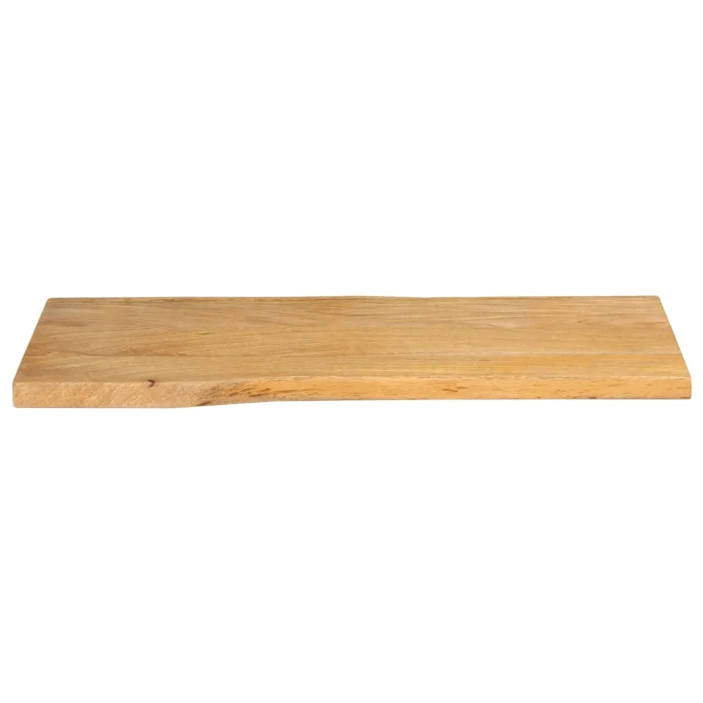 vidaXL Piano per Tavolo 80x40x3,8cm Bordi Vivi in Legno Massello Mango