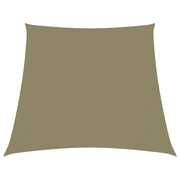 Parasole a Vela in Tela Oxford a Trapezio 2/4x3 m Beige