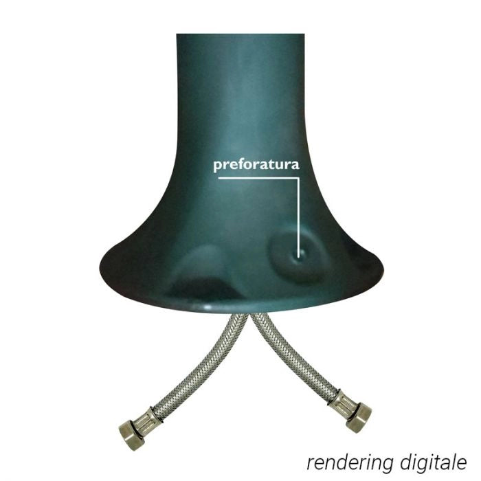 Doccia da giardino e per interno FUNNY YANG in polietilene - Doccia Da Giardino E Per Interno Funny Yang In Polietilene  Colore Verde Colore: Blu