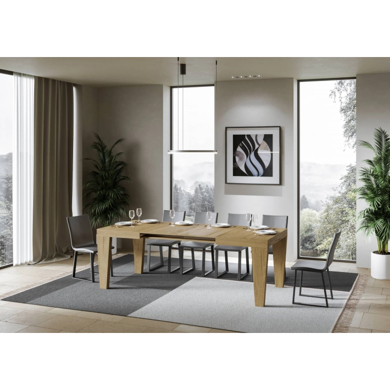 Tavolo allungabile 90x140/244 cm Spimbo - Quercia Natura