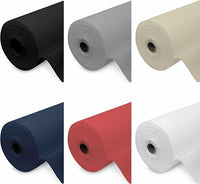 TNT Bianco Tessuto Non Tessuto 100% Polipropilene - Altezza Rotolo 160cm, 70g/mq, Taglio al Metro Lineare