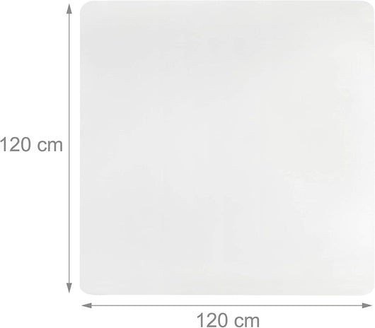 Tappetino salvapavimento trasparente per ufficio 120 x 120 cm 13_0002837_3