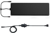 Tappetino Riscaldato per Scioglimento della Neve, Tappetino Riscaldato per Esterni, Rimozione della Neve con velocit¨¤ 5 cm/h, Gomma Antiscivolo e Impermeabile, 25,4x76,2 cm (con Cavo)