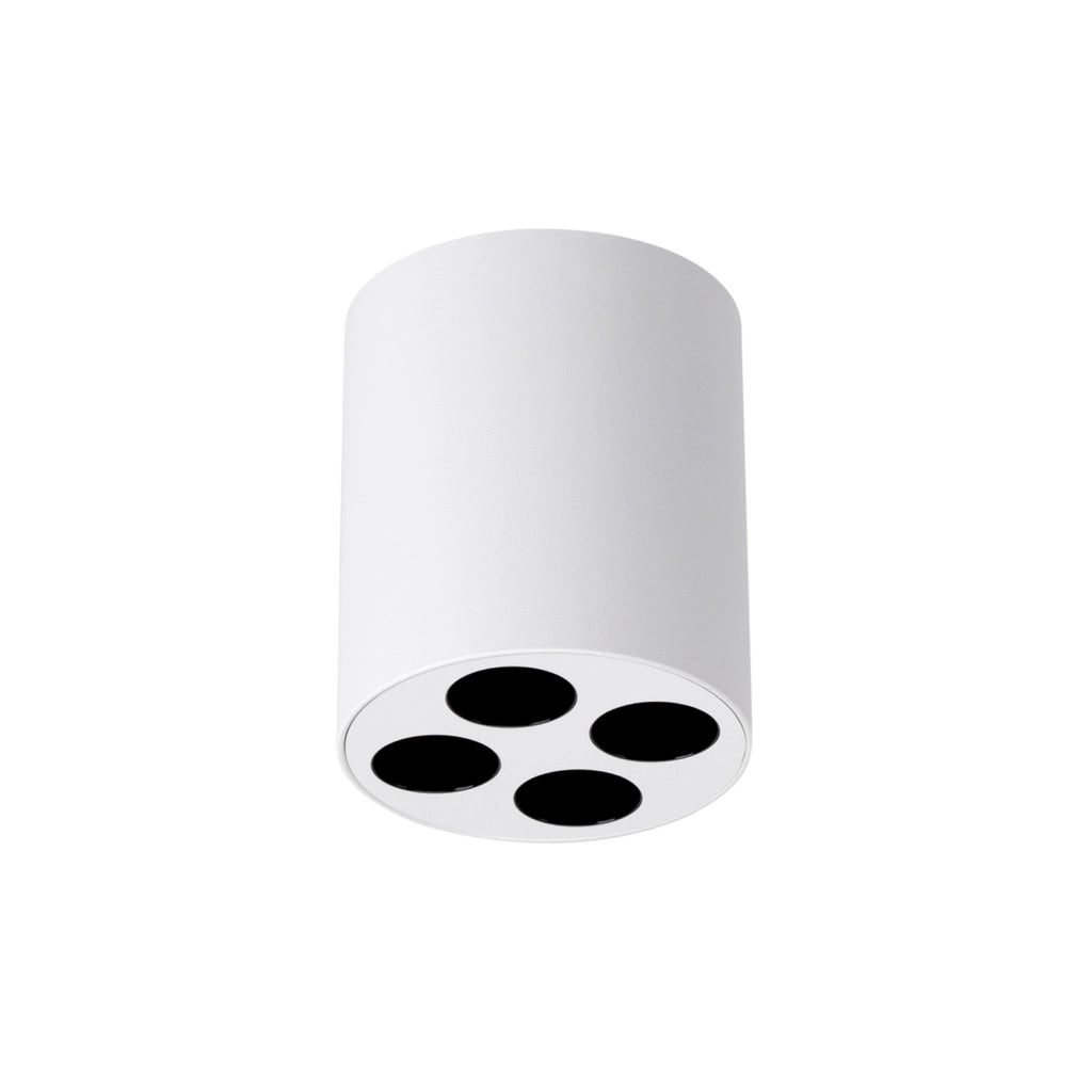 Spot soffitto tubo bianco tondo LED 9W 4000K Pure Lume