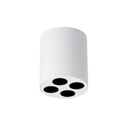 Spot soffitto tubo bianco tondo LED 9W 4000K Pure Lume