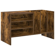 Mobile porta vinili Rovere fum¨¦ 78.5 x 35 x 45 cm CFW8340092