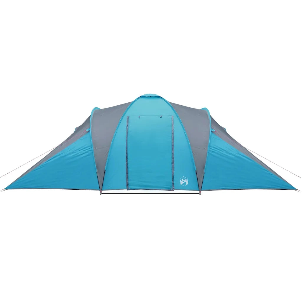 Tenda da Campeggio a Cupola per 4 Persone Blu Impermeabile 94344