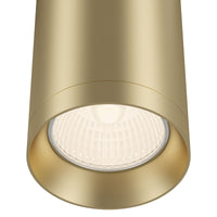 Lampada pendente Pendant in Alluminio Shelby Opaco Oro