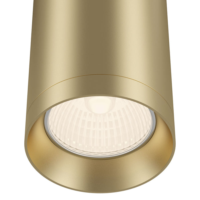 Lampada pendente Pendant in Alluminio Shelby Opaco Oro