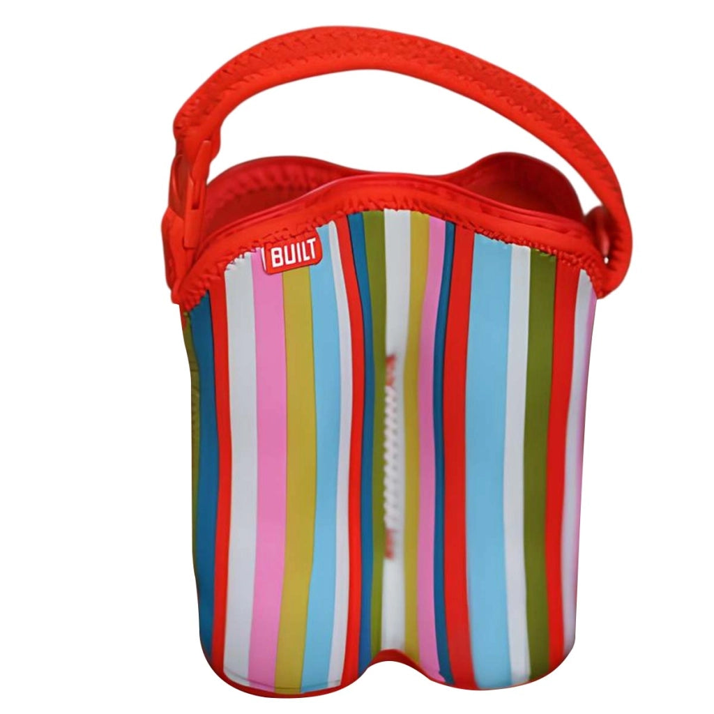 Borsa Termica Impermeabile per 2 Biberon con Tracolla Rimovibile Multicolore Built