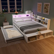 letto in legno bianco 120 x 200 cm