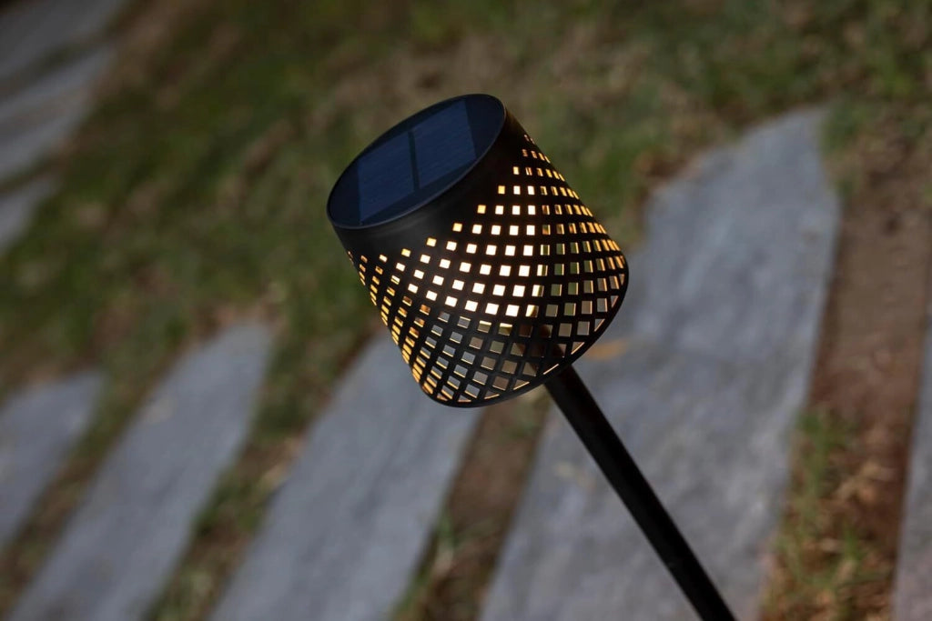 NewGarden LUMGRE080NXSWNW Greta Lampada Solare LED da Esterno 5 in 1 IP65 80 lm 3000K ricarica USB colore Nero