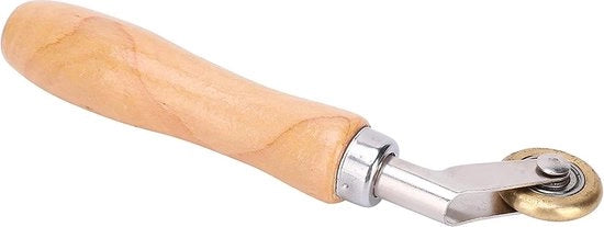 Manubrio portatile per impermeabilizzazione - Materiale: membrana - Angolo di attacco: messing - Ruota di pressione - Accessorio per saldatura.