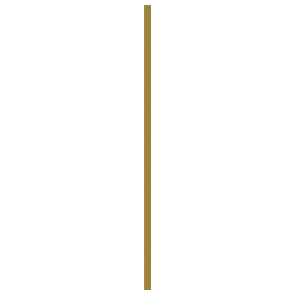 Maniglie per Mobili 10 pz Oro 480 mm in Acciaio Inox 3203674