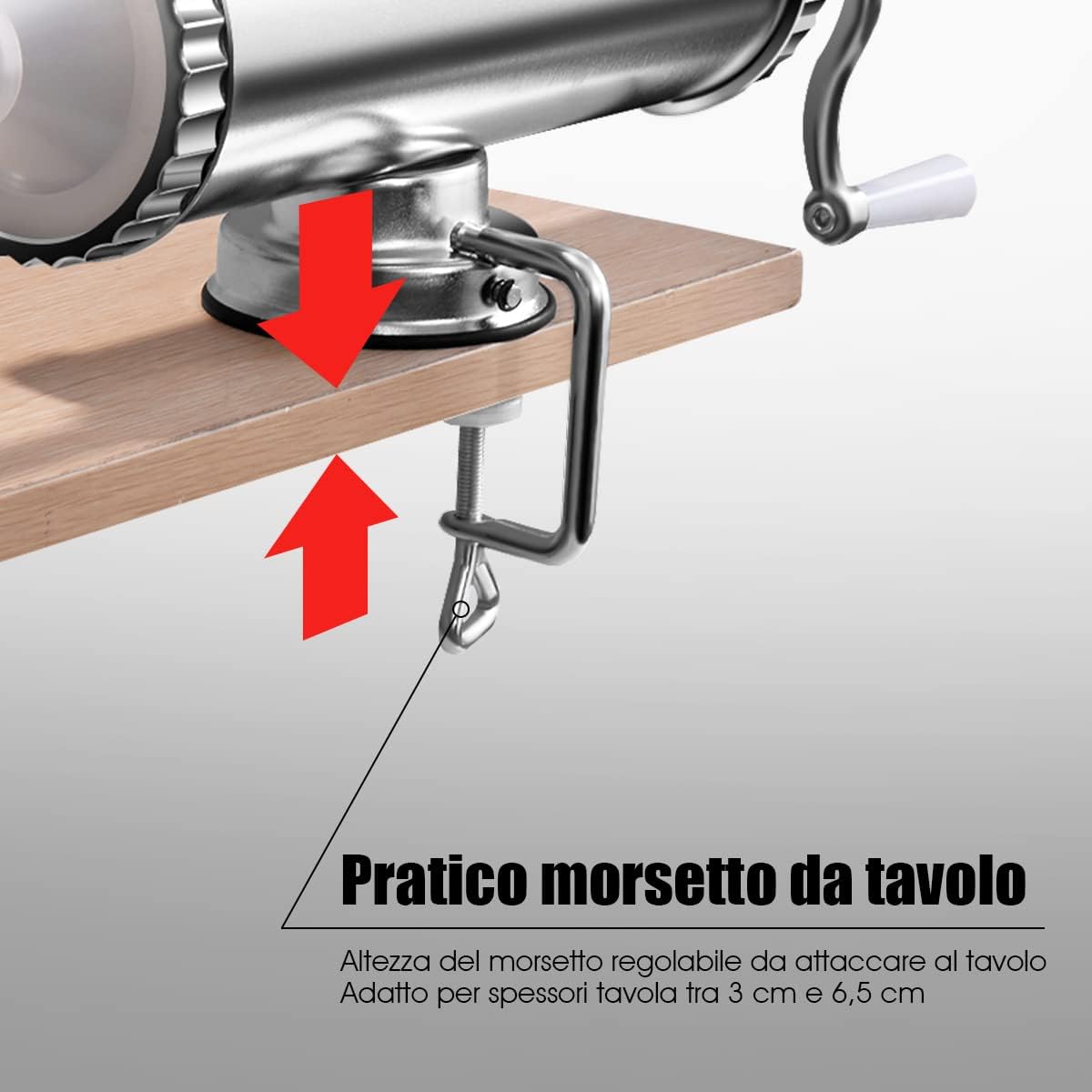 2,5kg Insaccatrice per Salsiccia Macchina per la Produzione di Salsicce Insaccatrice Manuale, in Acciaio Inossidabile, Salsicce Siringa con 3 Tubi di Riempimento