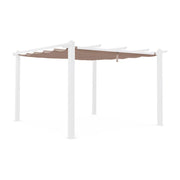 Telone per pergola condate  in poliestere  3x4 m, talpa