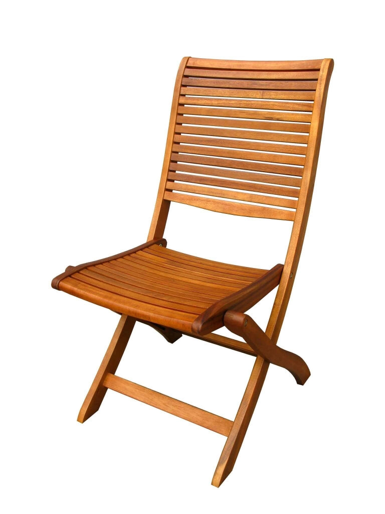 SEDIA RIVIERA IN LEGNO DI ACACIA SENZA BRACCIOLI 50 X 64 X H94 CM
