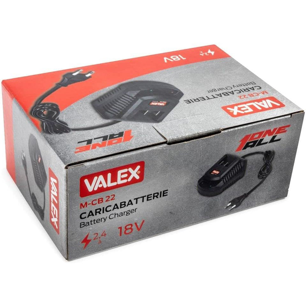 CARICABATTERIA CARICATORE ALIMENTATORE BATTERIA 2,4Ah ONEALL M-CB22 18V VALEX