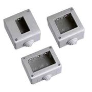 CONTENITORE DA PARETE PER APPARECCHI IP40 'SOLAR' 3 Posti - ELETTROIT