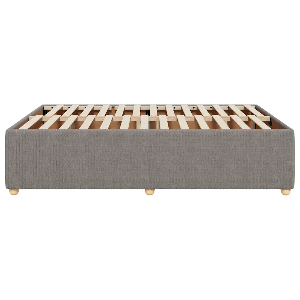 Giroletto senza Materasso Tortora 140x190 cm in Tessuto