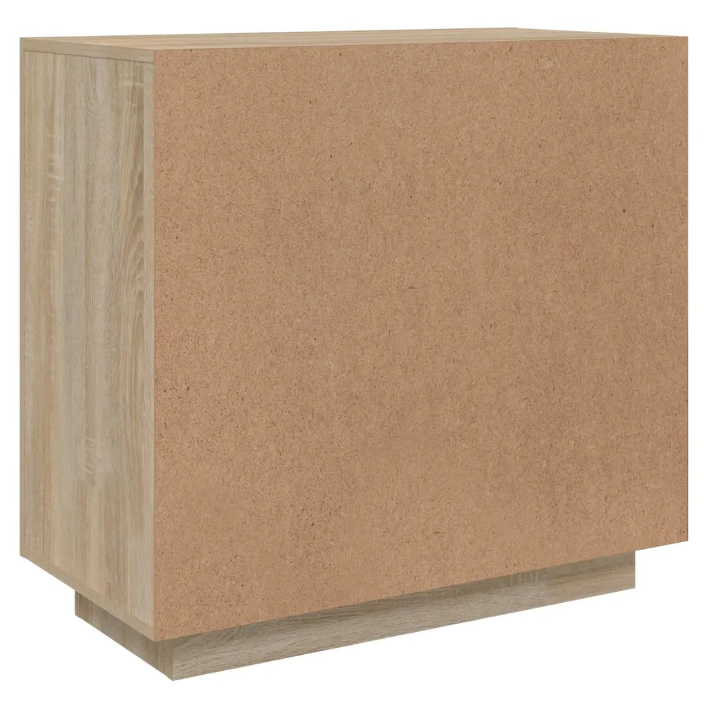 Credenza Rovere Sonoma 80x40x75 cm in Legno Compensato 811820