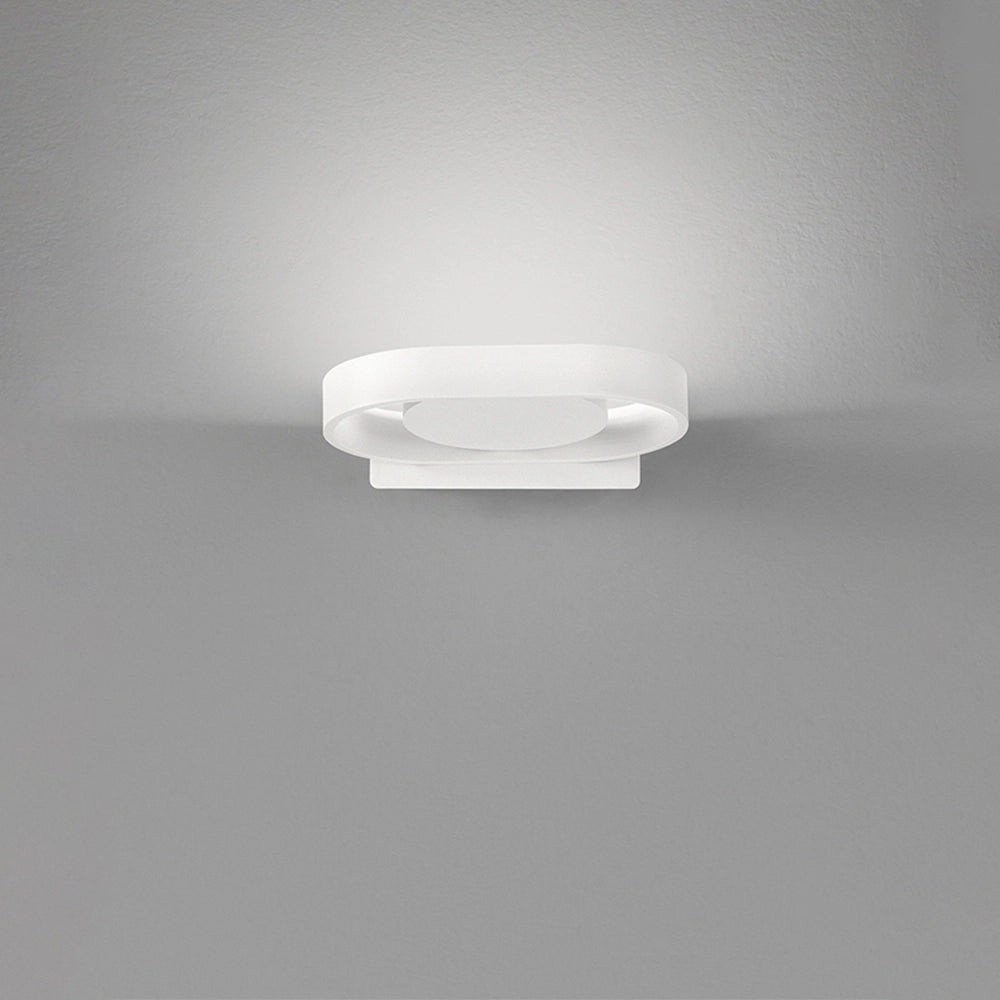 Applique Moderna Belt Metallo Bianco Acrilico Led 6W 3000K