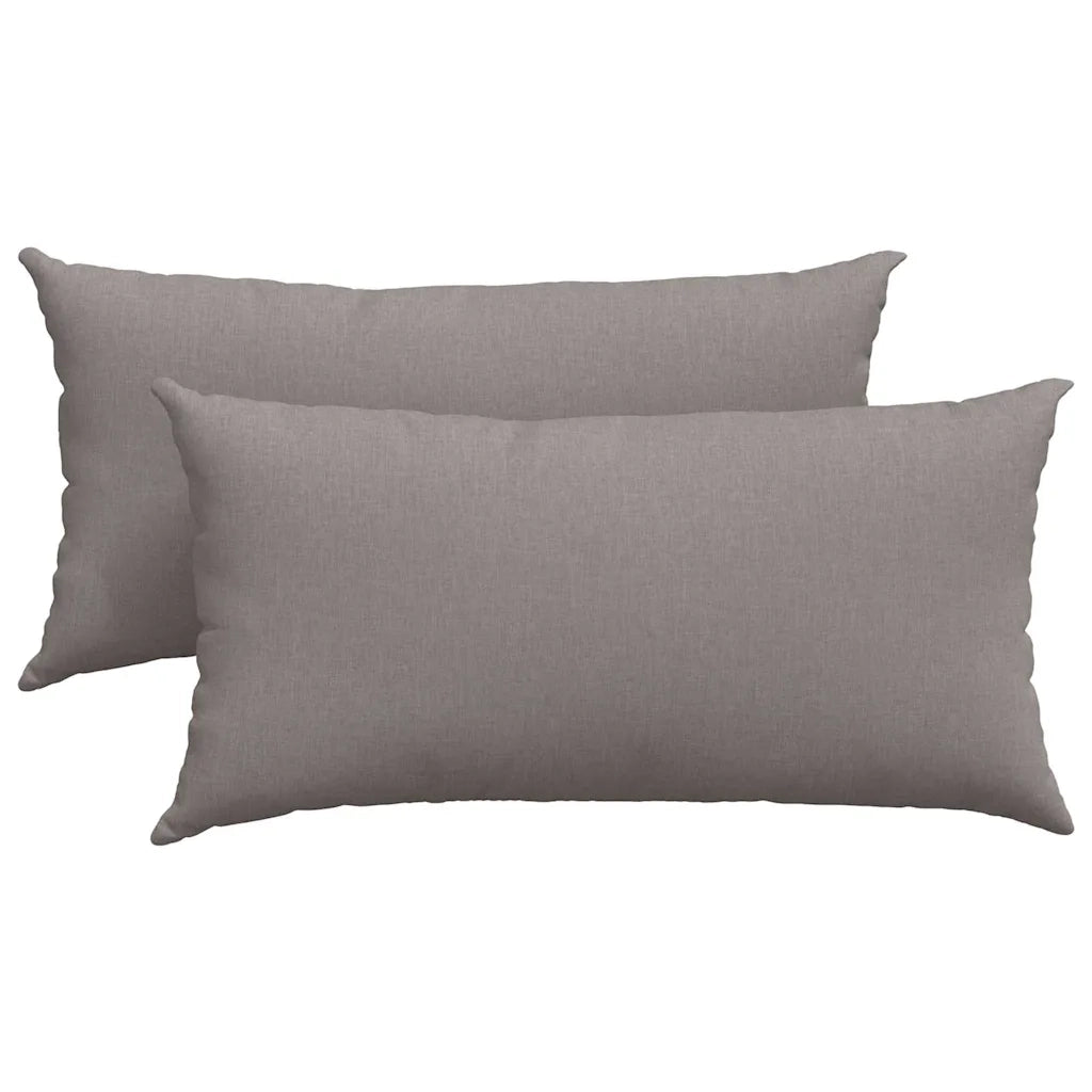 Cuscini da Divano 2 pz-Set di 2 Cuscini per Sofa Talpa 80 x 40 cm Tessuto 589836