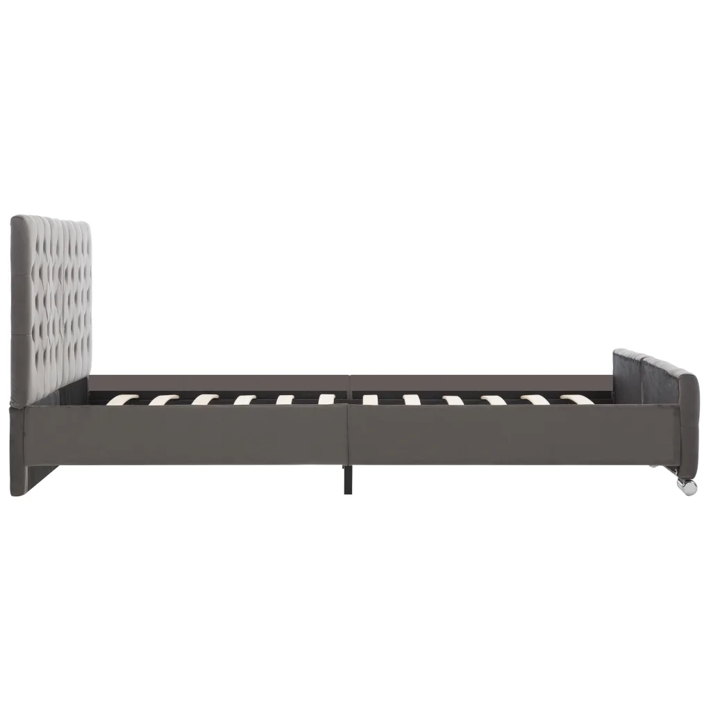 Giroletto Grigio in Velluto 160x200 cm 286833